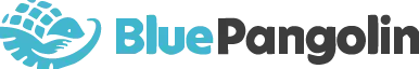 blue pangolin logo